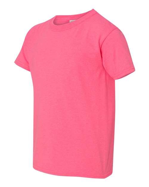 Gildan 5000B - Youth Heavy CottonTM T-Shirt - Safety Pink