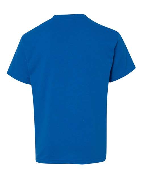 Gildan 5000B - Youth Heavy CottonTM T-Shirt - Neon Blue