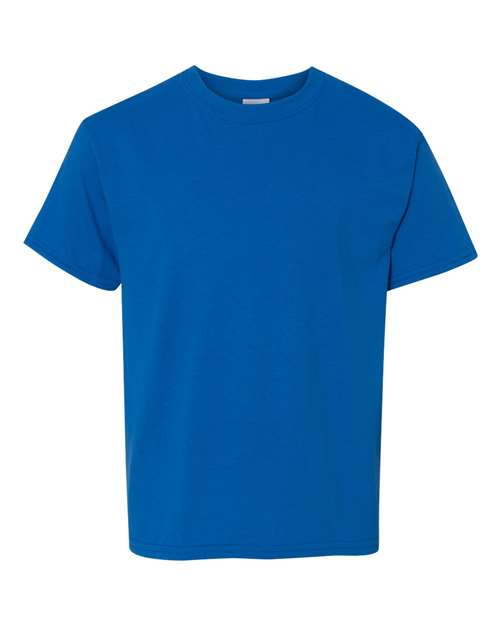 Gildan 5000B - Youth Heavy CottonTM T-Shirt - Neon Blue