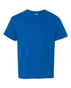 Gildan 5000B - Youth Heavy CottonTM T-Shirt - Neon Blue
