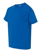 Gildan 5000B - Youth Heavy CottonTM T-Shirt - Neon Blue