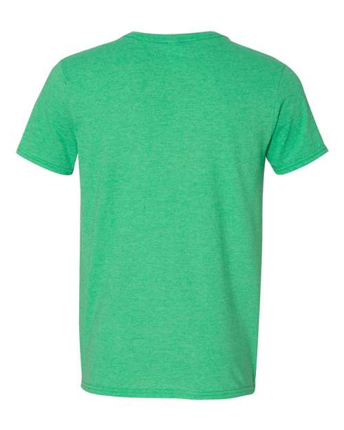 Gildan 64V00 - Unisex Softstyle V-Neck T-Shirt - Heather Irish Green