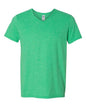 Gildan 64V00 - Unisex Softstyle V-Neck T-Shirt - Heather Irish Green
