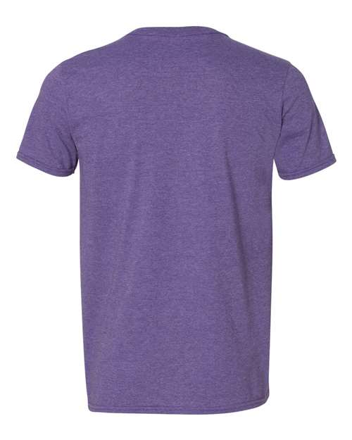 Gildan 64V00 - Unisex Softstyle V-Neck T-Shirt - Heather Purple