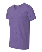 Gildan 64V00 - Unisex Softstyle V-Neck T-Shirt - Heather Purple