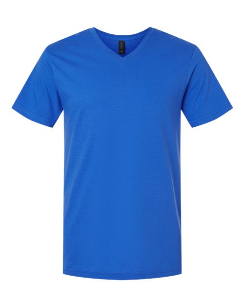 Gildan 64V00 - Unisex Softstyle V-Neck T-Shirt - Royal