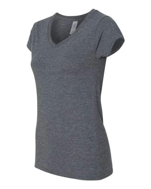 Gildan 64V00L - Women's Softstyle V-Neck T-Shirt - Dark Heather