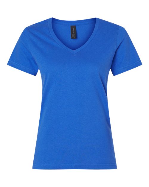 Gildan 64V00L - Women's Softstyle V-Neck T-Shirt - Royal
