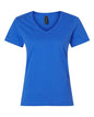 Gildan 64V00L - Women's Softstyle V-Neck T-Shirt - Royal