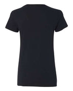 Gildan 5V00L - Women's Heavy CottonTM V-Neck T-Shirt - Black