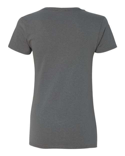 Gildan 5V00L - Women's Heavy CottonTM V-Neck T-Shirt - Charcoal