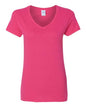 Gildan 5V00L - Women's Heavy CottonTM V-Neck T-Shirt - Heliconia