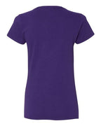 Gildan 5V00L - Women's Heavy CottonTM V-Neck T-Shirt - Purple