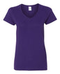 Gildan 5V00L - Women's Heavy CottonTM V-Neck T-Shirt - Purple