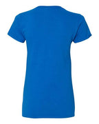 Gildan 5V00L - Women's Heavy CottonTM V-Neck T-Shirt - Royal