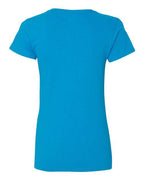 Gildan 5V00L - Women's Heavy CottonTM V-Neck T-Shirt - Sapphire