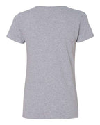 Gildan 5V00L - Women's Heavy CottonTM V-Neck T-Shirt - Sport Grey