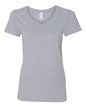 Gildan 5V00L - Women's Heavy CottonTM V-Neck T-Shirt - Sport Grey
