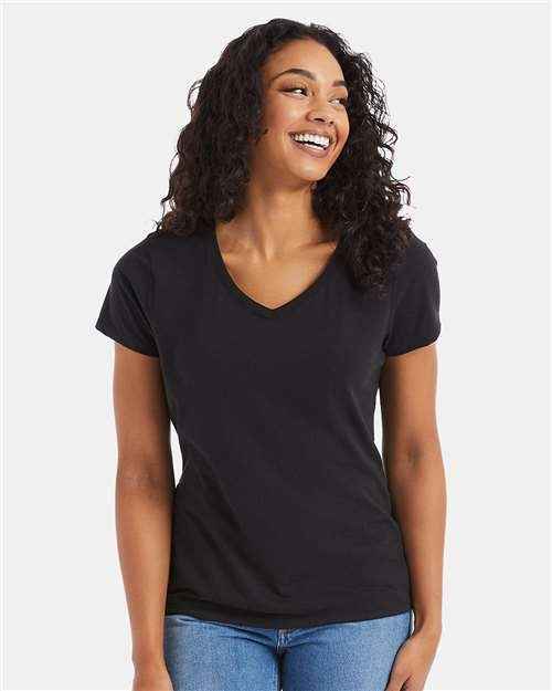 Hanes 42VT - Women's Perfect-T Triblend V-Neck T-Shirt