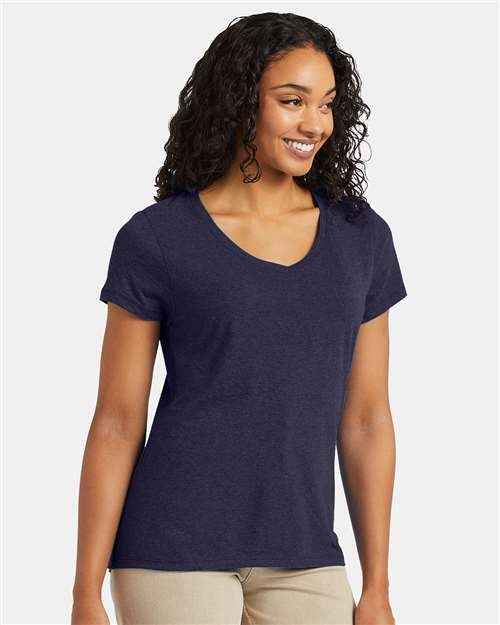 Hanes 42VT - Women's Perfect-T Triblend V-Neck T-Shirt