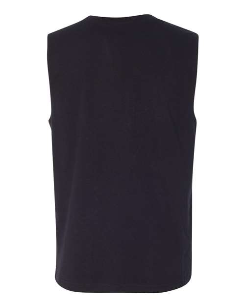 BELLA + CANVAS 3483 - Jersey Muscle Tank - Black