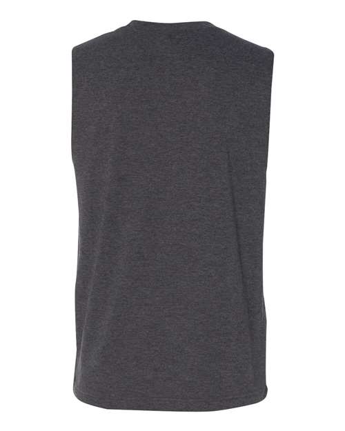 BELLA + CANVAS 3483 - Jersey Muscle Tank - Dark Grey Heather