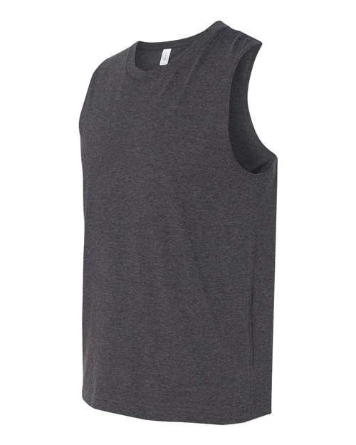 BELLA + CANVAS 3483 - Jersey Muscle Tank - Dark Grey Heather