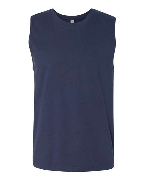 BELLA + CANVAS 3483 - Jersey Muscle Tank - Navy