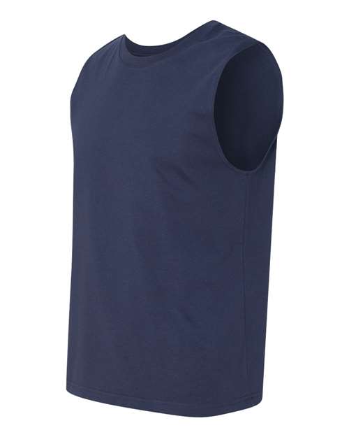 BELLA + CANVAS 3483 - Jersey Muscle Tank - Navy