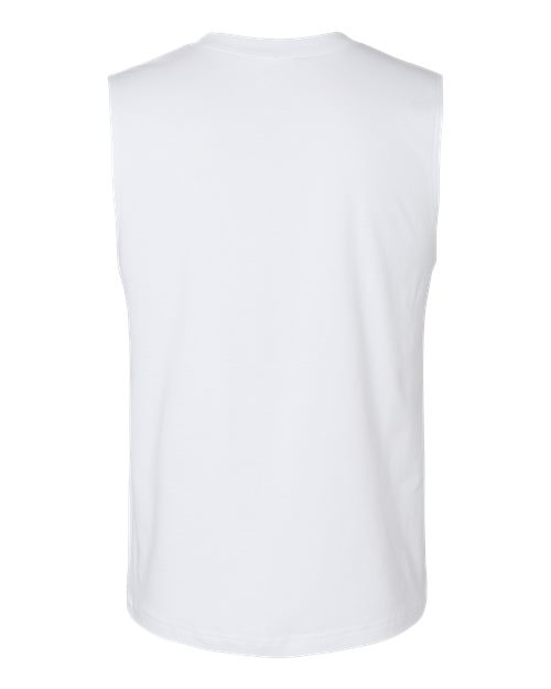 BELLA + CANVAS 3483 - Jersey Muscle Tank - White