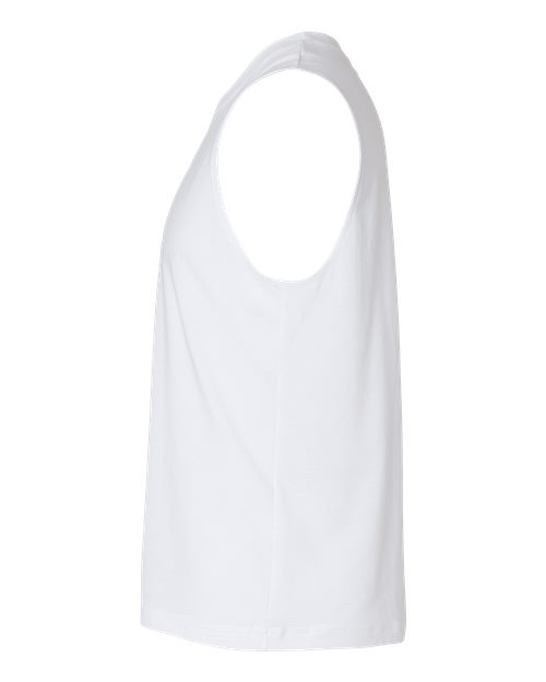 BELLA + CANVAS 3483 - Jersey Muscle Tank - White