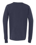 BELLA + CANVAS 3501Y - Youth Jersey Long Sleeve Tee - Navy