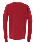 BELLA + CANVAS 3501Y - Youth Jersey Long Sleeve Tee - Red