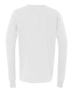 BELLA + CANVAS 3501Y - Youth Jersey Long Sleeve Tee - White