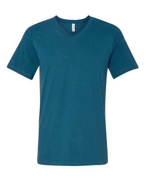 BELLA + CANVAS 3005 - Unisex Jersey V-Neck Tee - Deep Teal
