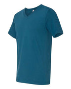 BELLA + CANVAS 3005 - Unisex Jersey V-Neck Tee - Deep Teal