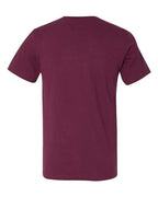 BELLA + CANVAS 3005 - Unisex Jersey V-Neck Tee - Maroon