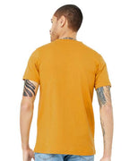 BELLA + CANVAS 3005 - Unisex Jersey V-Neck Tee - Mustard