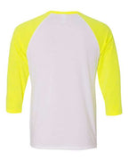 BELLA + CANVAS 3200 - Unisex Three-Quarter Sleeve Baseball Tee BELLA + CANVAS