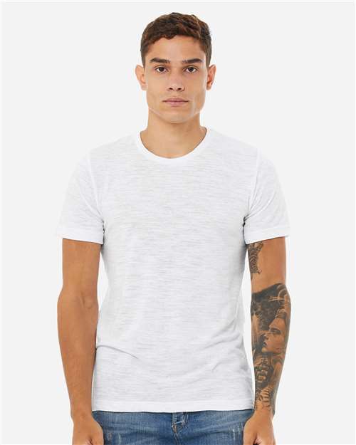 BELLA + CANVAS 3650 - Unisex Texture Tee - White Slub