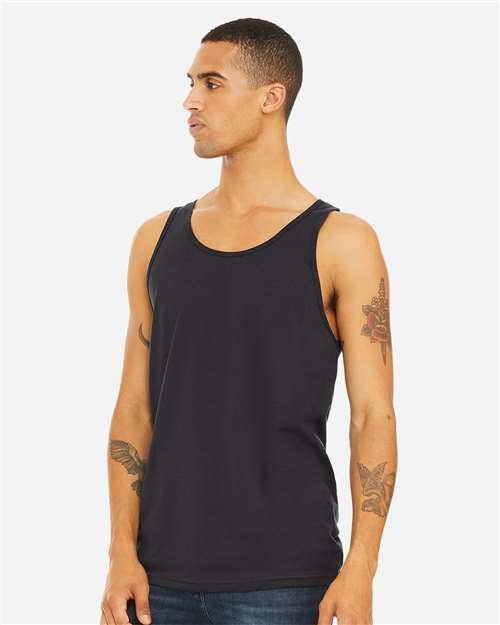 BELLA + CANVAS 3480 - Jersey Tank - Dark Grey