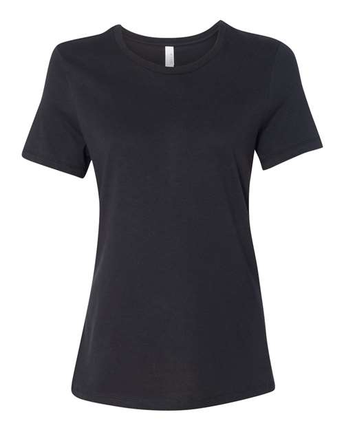 BELLA + CANVAS 6400 - Womens Relaxed Jersey Tee - Vintage Black