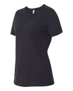 BELLA + CANVAS 6400 - Womens Relaxed Jersey Tee - Vintage Black