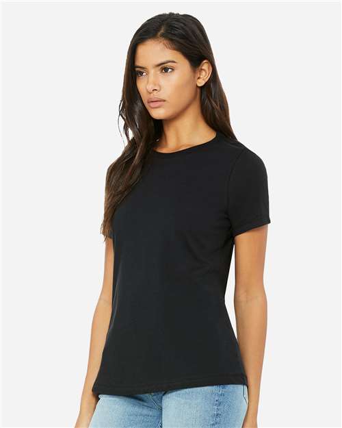 BELLA + CANVAS 6400 - Womens Relaxed Jersey Tee - Vintage Black