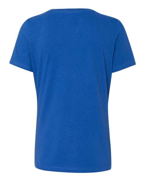 BELLA + CANVAS 6405 - Womens Relaxed Jersey V-Neck Tee - True Royal