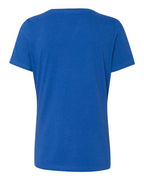 BELLA + CANVAS 6405 - Womens Relaxed Jersey V-Neck Tee - True Royal