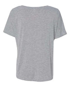 BELLA + CANVAS 8815 - Womens Slouchy V-Neck Tee - Athletic Heather