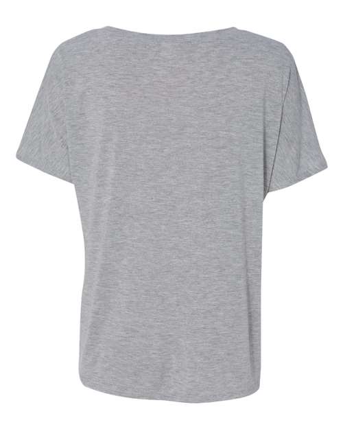 BELLA + CANVAS 8815 - Womens Slouchy V-Neck Tee - Athletic Heather