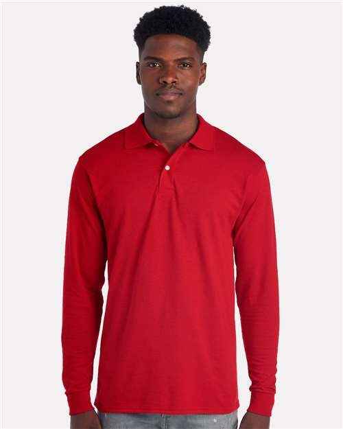 JERZEES 437LR - Men's Dri-Power® Long Sleeve Polo