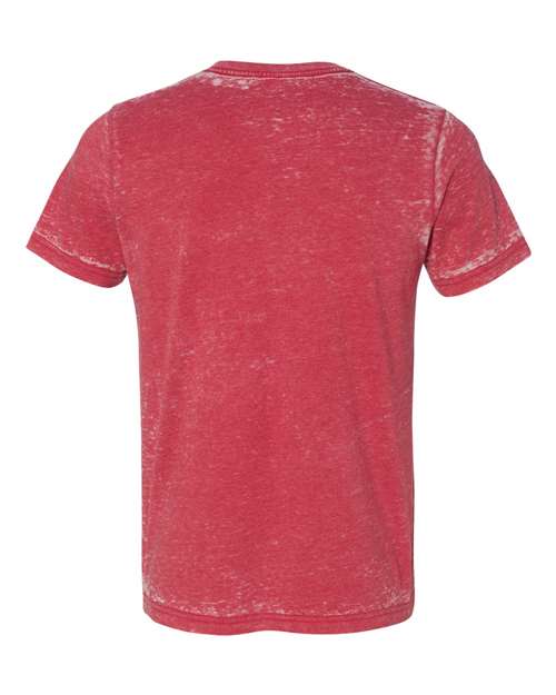 BELLA + CANVAS 3650 - Unisex Texture Tee - Red Acid Wash